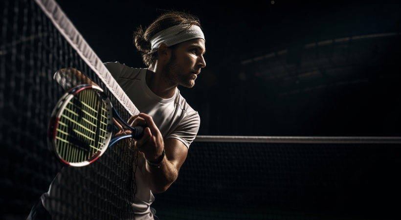 Får man ha Racket över Nät Eller Nudda Nätet i tennis